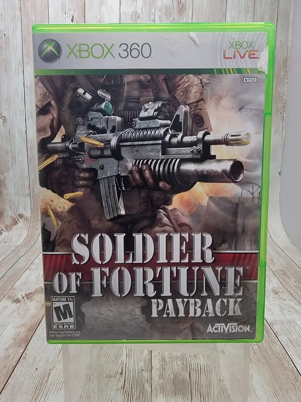 Soldier of Fortune: Payback - Xbox 360 - War/Shooter Game Complete